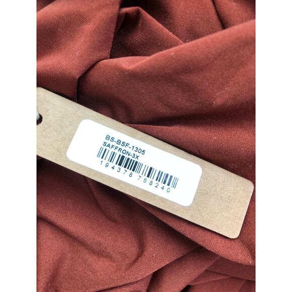 Skims Jelly Sheer Full Bodysuit Saffron Halter Sleeveless NWT Size 3X - Picture 11 of 13